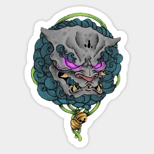 Oni Sticker by BeragonRe